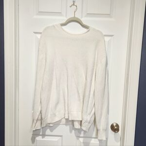 Hollister White Sweater